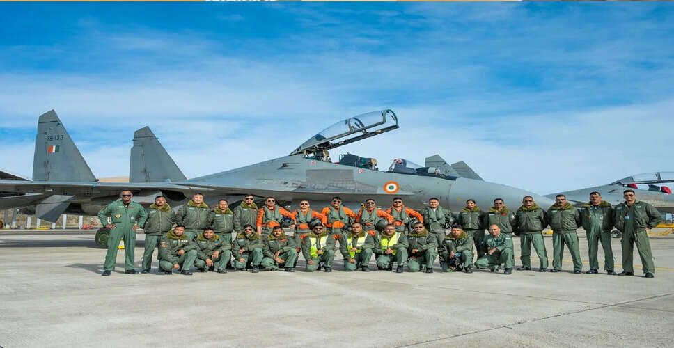 भारतीय वायुसेना का फ्रांस में 'गरुड़ 25' अभ्यास में भागीदारी