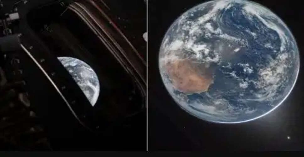 आर्टेमिस-2 मिशन: चंद्रमा की ओर बढ़ते अंतरिक्ष यात्रियों ने ली पृथ्वी की अद्भुत तस्वीरें