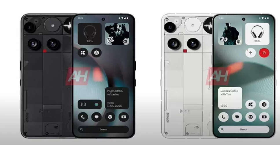 Nothing Phone 3 का अनोखा डिज़ाइन और शक्तिशाली स्पेसिफिकेशन