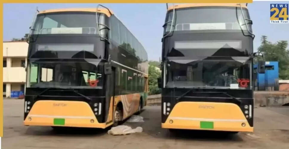 नोएडा में डबल डेकर इलेक्ट्रिक बसों की शुरुआत, दीवाली से पहले पहुंचने की उम्मीद