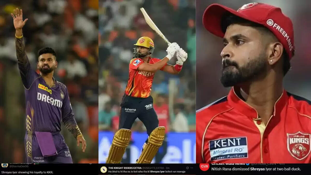 Shreyas Iyer की EX टीम के खिलाफ शून्य पर आउट होने पर फैंस का गुस्सा