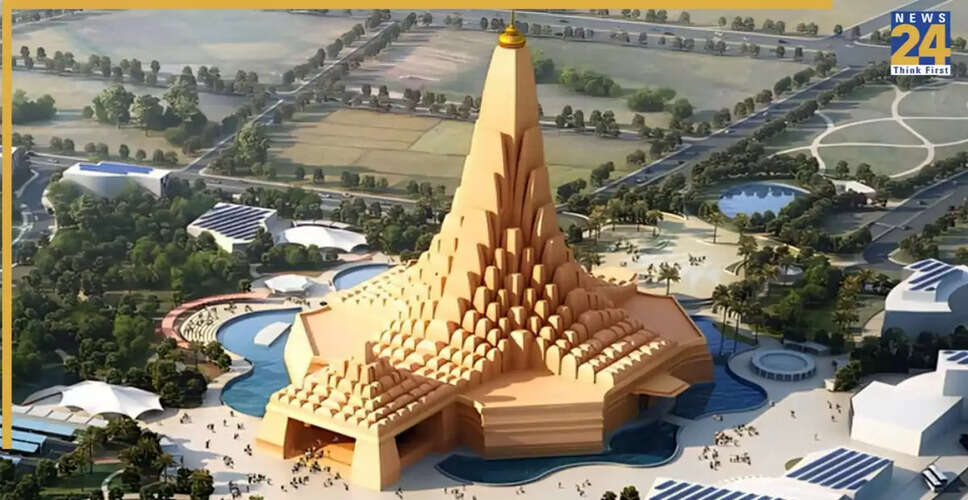 अडानी सीमेंट ने धार्मिक संरचना के लिए सबसे बड़े राफ्ट फाउंडेशन का विश्व रिकॉर्ड बनाया