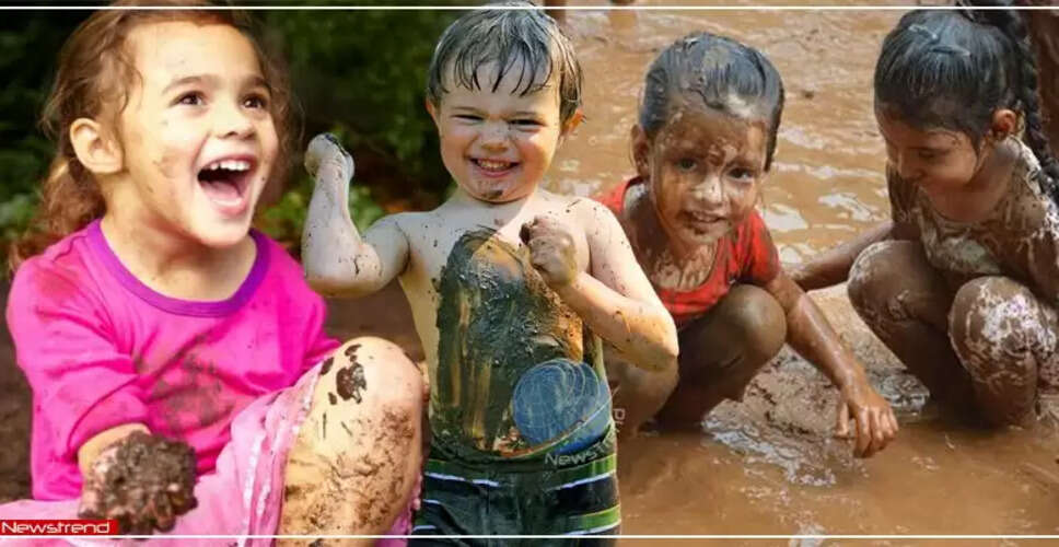बच्चों के लिए मिट्टी में खेलने के अद्भुत लाभ