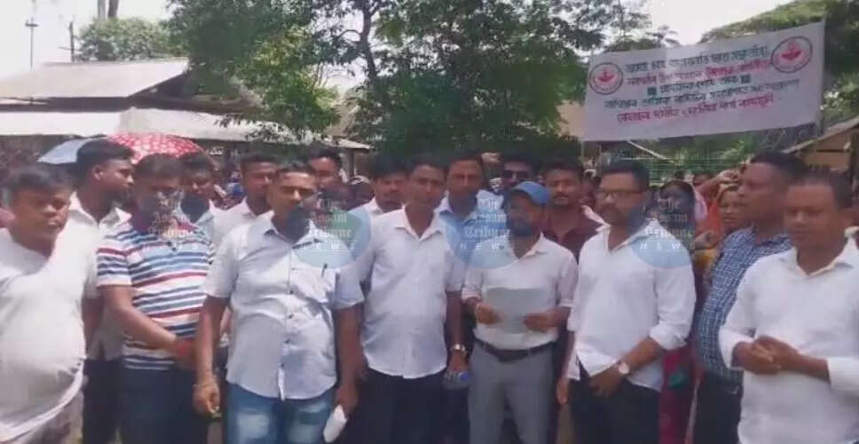 जोरहाट में चाय बागान श्रमिकों का प्रदर्शन, बोनस को लेकर उठी आवाज़
