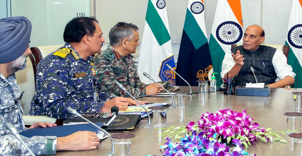 भारत-पाकिस्तान सीमा पर ऑपरेशन सिंदूर में आतंकवादियों का सफाया: राजनाथ सिंह