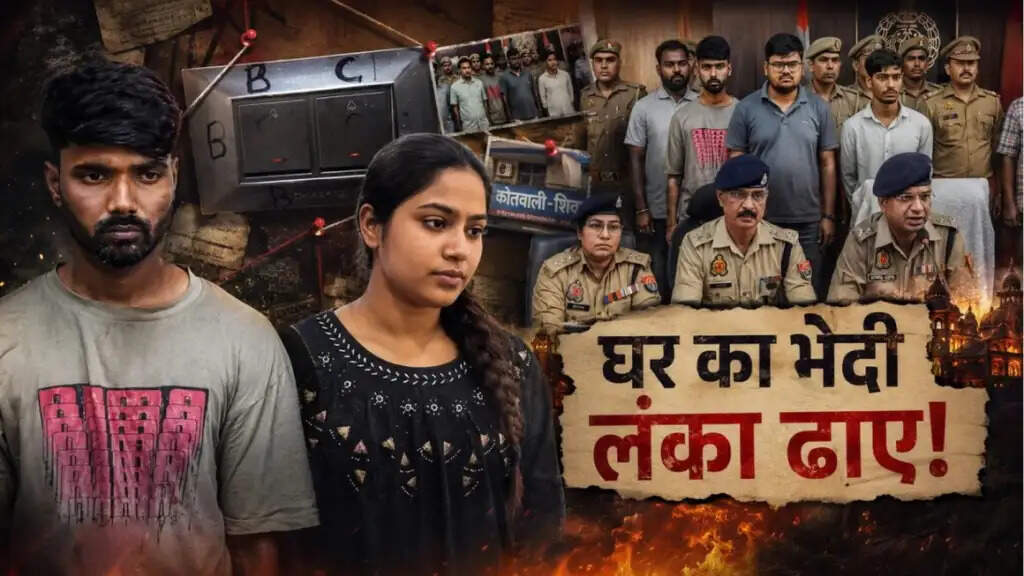 मुरादाबाद में बेटी ने रची पिता की डकैती, प्रेमी के साथ मिलकर किया बड़ा अपराध