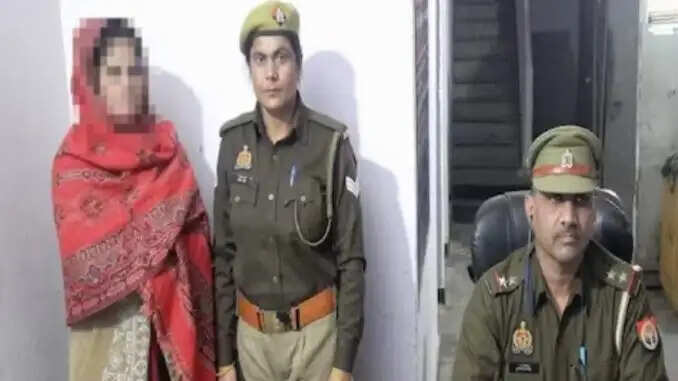 पत्नी ने पति को जहर देकर हत्या की, पुलिस ने किया गिरफ्तार