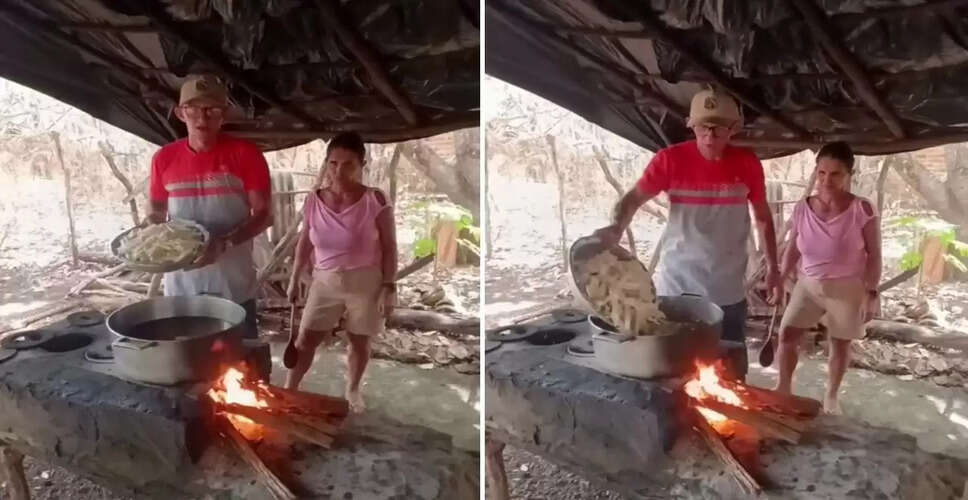 कुकिंग वीडियो में आलू ने लिया बदला, कपल की जान बची