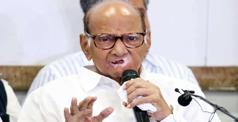 शरद पवार ने मोदी से सर्वदलीय बैठक की मांग की, पश्चिम एशिया संकट पर चिंता जताई