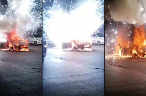 मध्य प्रदेश में भयानक सड़क हादसा: एक ही परिवार के तीन सदस्य जिंदा जले