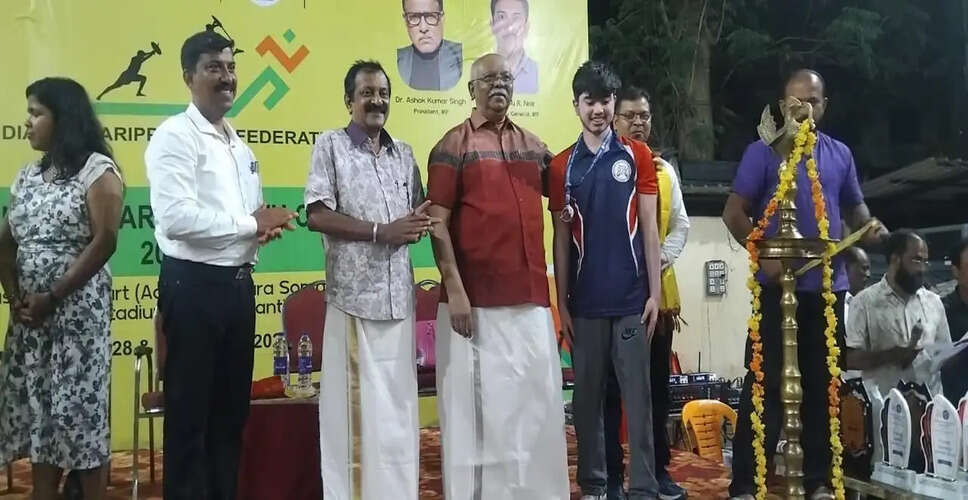 जयपुर के ओजस्व गजराज ने कलारीपेयट्टू में जीता रजत पदक