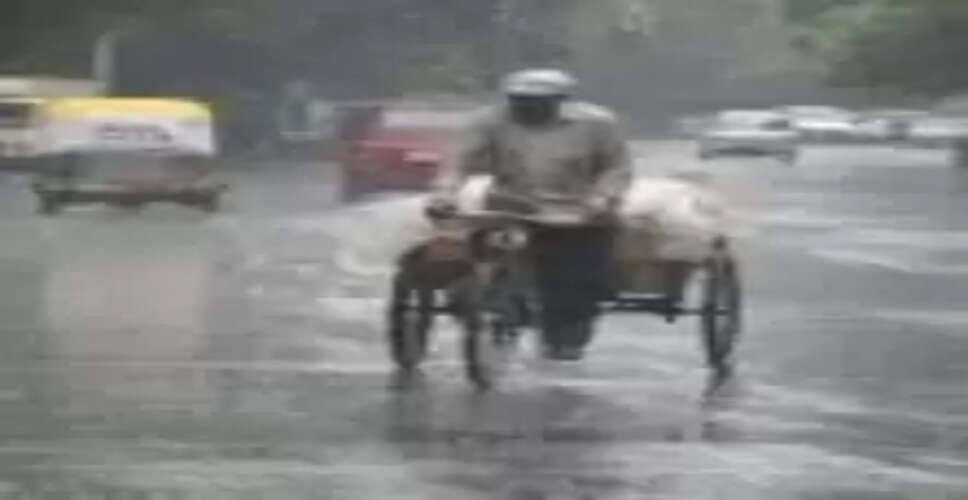 राजस्थान में भारी बारिश का असर: तापमान में गिरावट