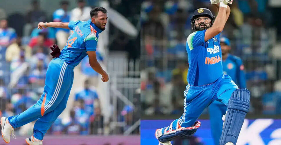 रोहित शर्मा और प्रदीप कृष्ण का ऐतिहासिक प्रदर्शन: भारत ने अफगानिस्तान के खिलाफ ODI में बनाए नए रिकॉर्ड