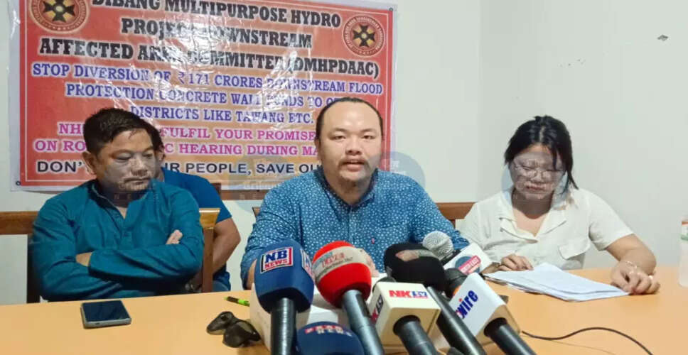 अरुणाचल प्रदेश में डिबांग जलविद्युत परियोजना के खिलाफ विरोध बढ़ा