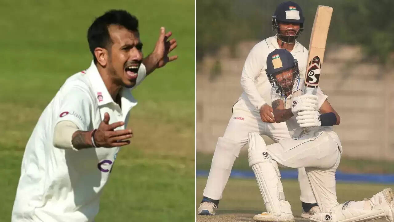 युजवेंद्र चहल का रणजी में शानदार प्रदर्शन: 445 रन और 56 चौके