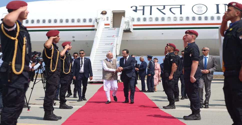 प्रधानमंत्री मोदी की साइप्रस यात्रा: भारत-साइप्रस संबंधों में नई गति