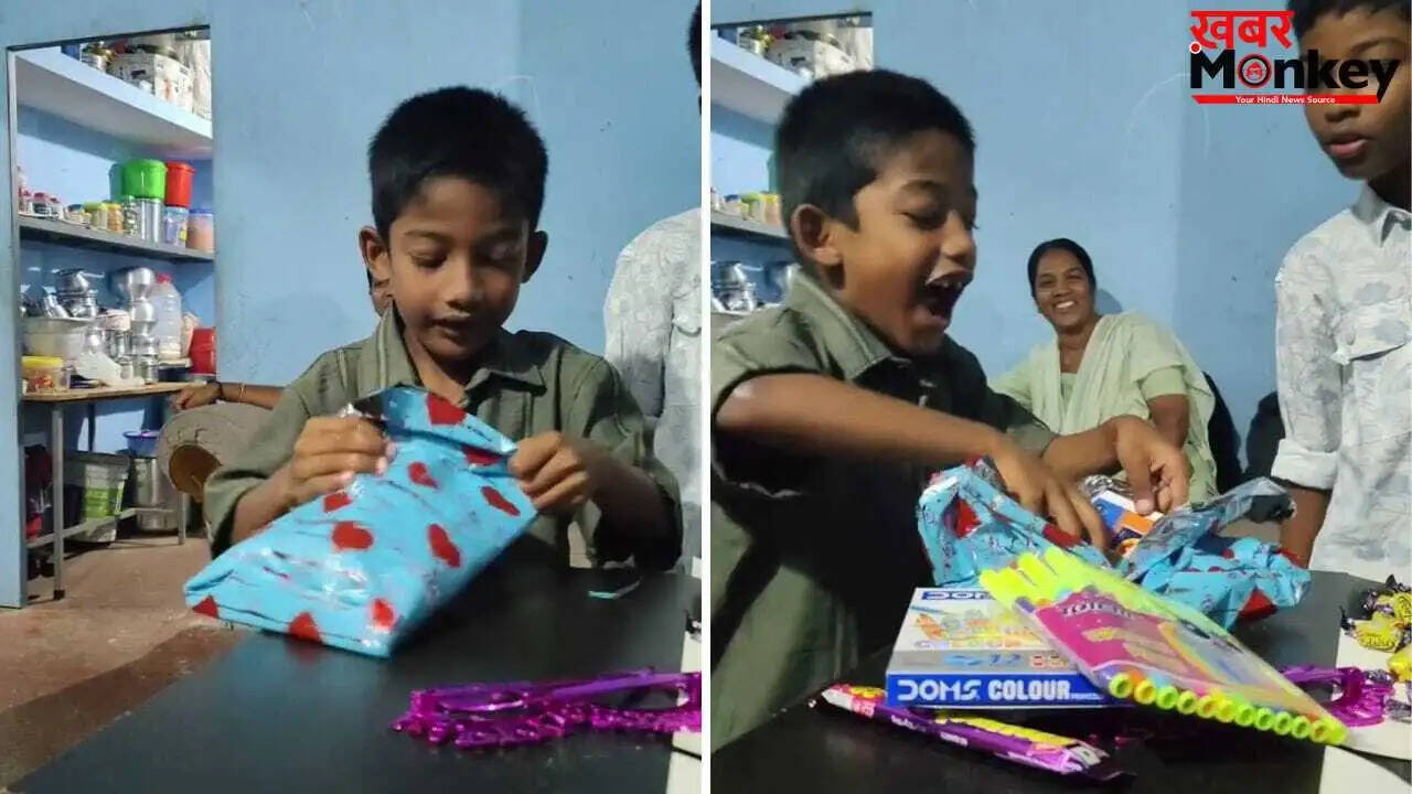 बच्चे की मासूमियत ने जीता इंटरनेट, खुशी का अनोखा वीडियो हुआ वायरल