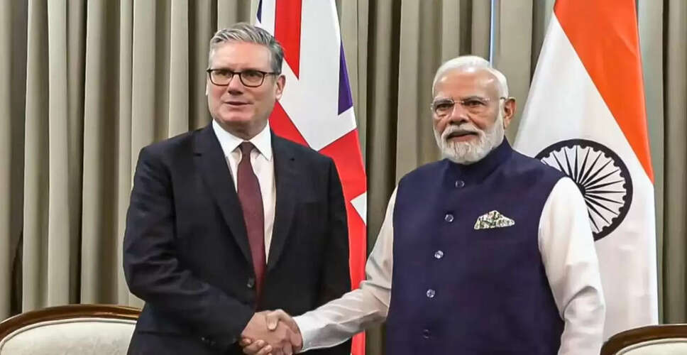 भारत-ब्रिटेन संबंधों को नई ऊंचाई देने की दिशा में पीएम मोदी और कीर स्टार्मर की मुलाकात