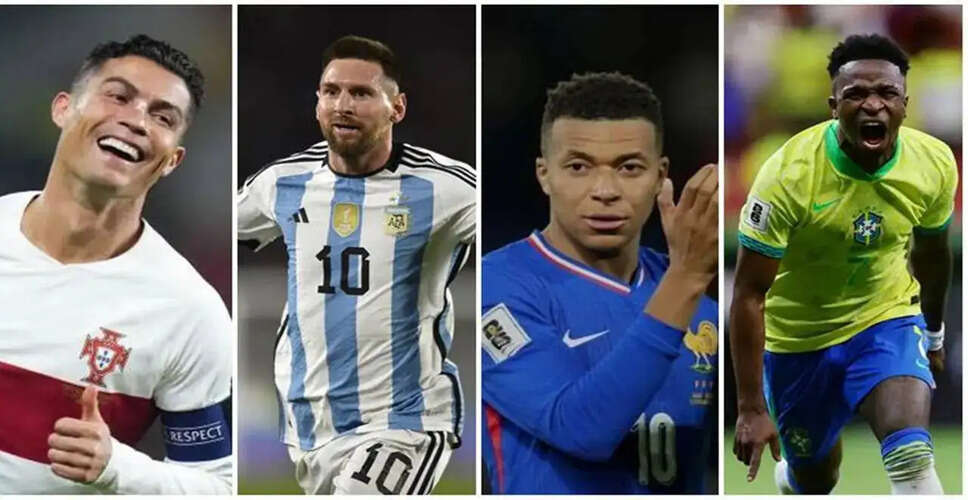 फीफा विश्व कप 2026 के लिए क्रिस्टियानो रोनाल्डो और लियोनेल मेस्सी का अनोखा LEGO सम्मान