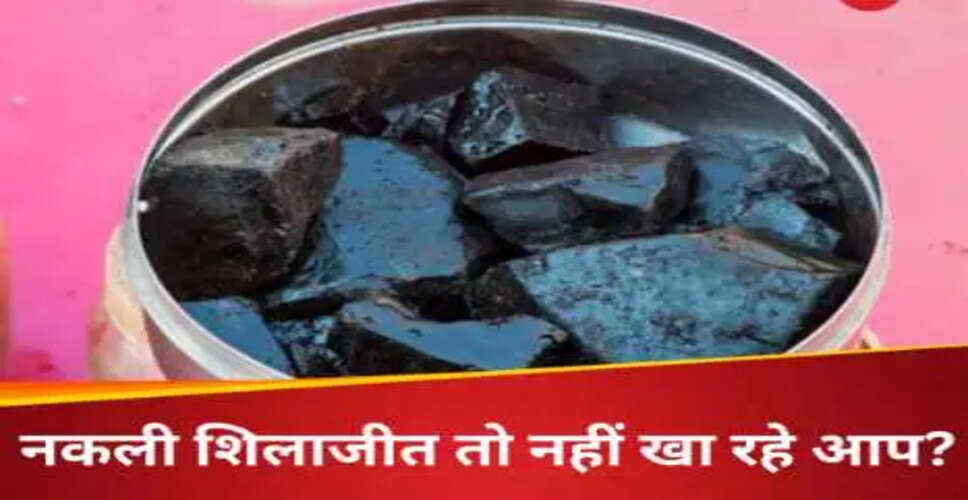 शिलाजीत: असली और नकली की पहचान कैसे करें?