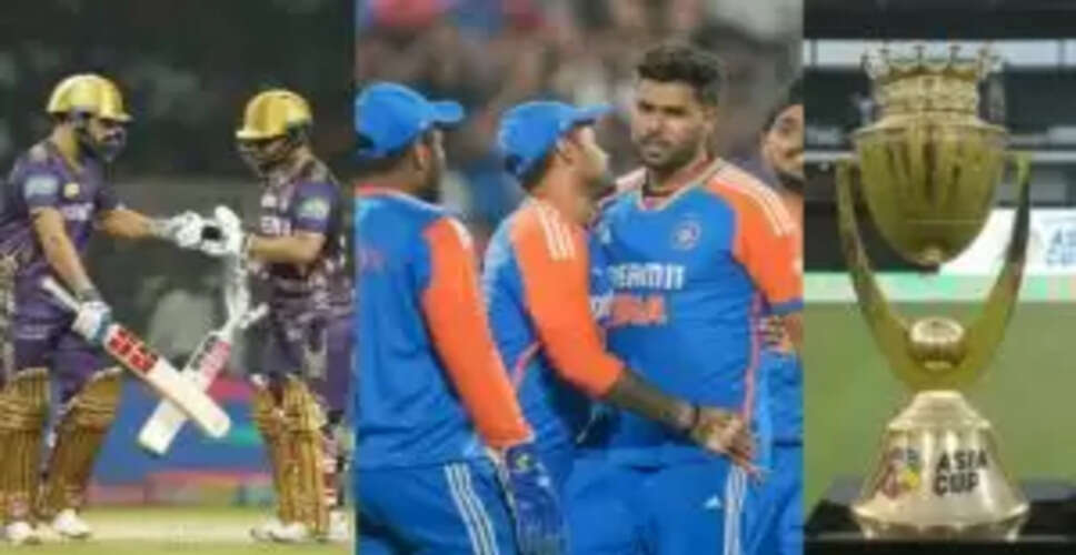 एशिया कप 2025 के लिए भारतीय टीम का ऐलान, आईपीएल के 5 बेहतरीन फिनिशर्स को मिलेगा मौका