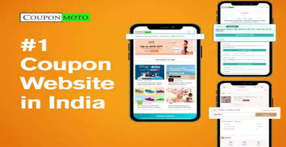 CouponMoto: स्मार्ट शॉपिंग का नया तरीका