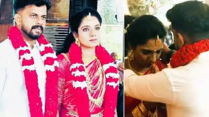 केरल में दुल्हन की शादी के बाद पिता की कब्र पर आंसू, पूर्व प्रेमी ने की हत्या