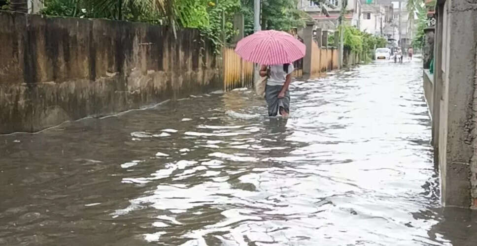 असम में भारी बारिश की चेतावनी, मौसम विभाग ने जारी किए अलर्ट