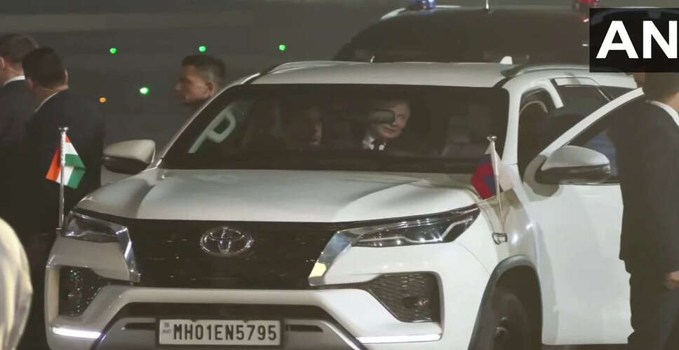 रूसी राष्ट्रपति पुतिन की भारत यात्रा: मोदी का स्वागत और द्विपक्षीय वार्ता