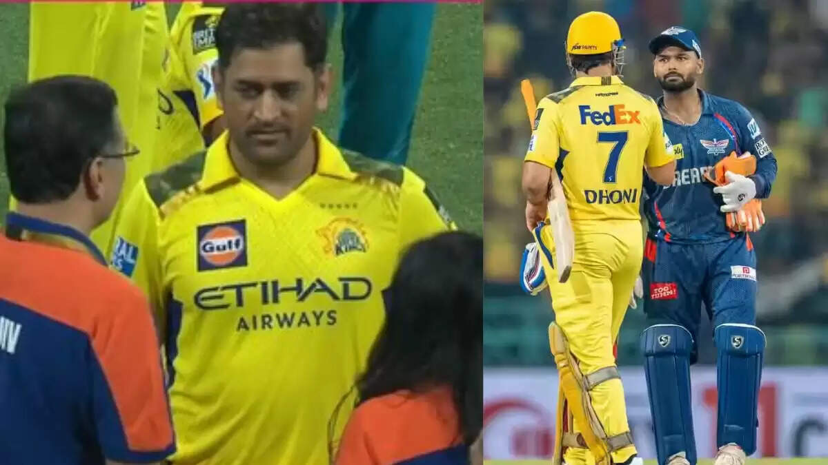 धोनी और गोयनका की जुगलबंदी: LSG vs CSK मैच के बाद की बातचीत