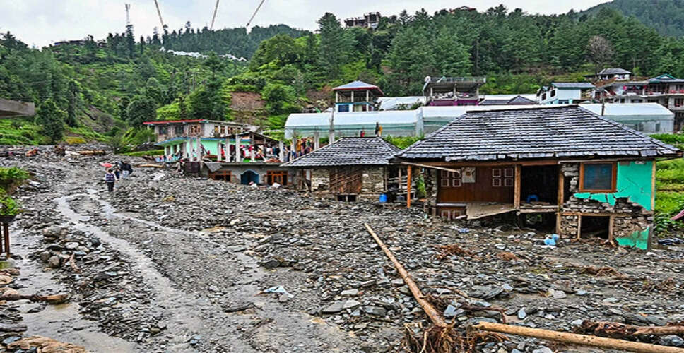 हिमाचल प्रदेश में मानसून की बारिश से भारी तबाही, मृतकों की संख्या बढ़ी