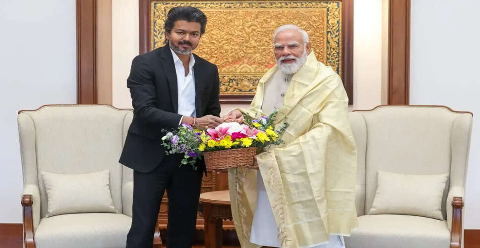 तमिलनाडु के मुख्यमंत्री की प्रधानमंत्री मोदी से महत्वपूर्ण मुलाकात