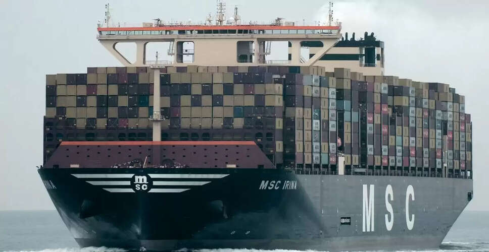 MSC IRINA: दुनिया के सबसे बड़े कंटेनर जहाज की विजिनजाम अंतरराष्ट्रीय बंदरगाह पर आगमन