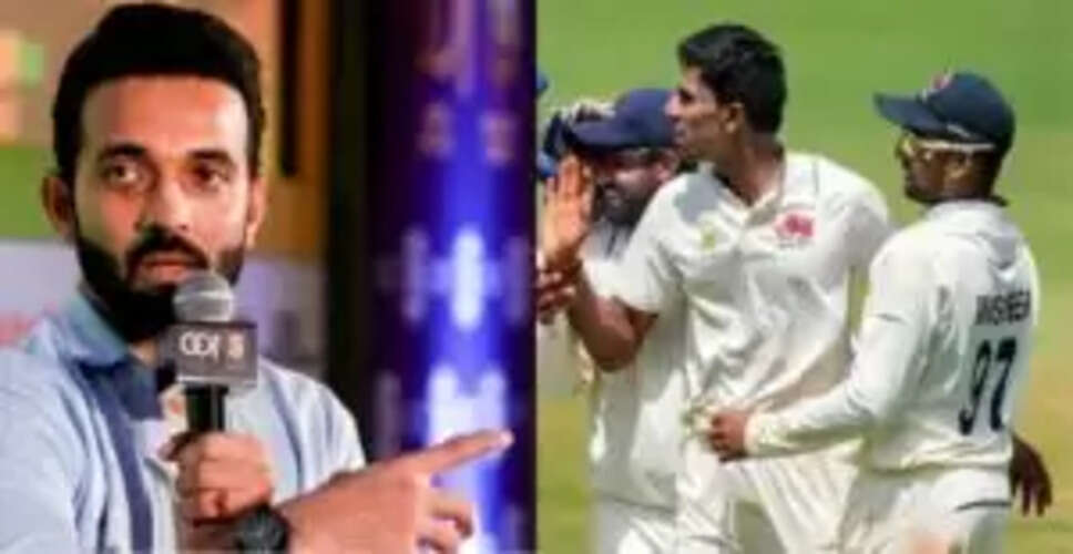 अजिंक्य रहाणे ने मुंबई की कप्तानी छोड़ने का कारण बताया