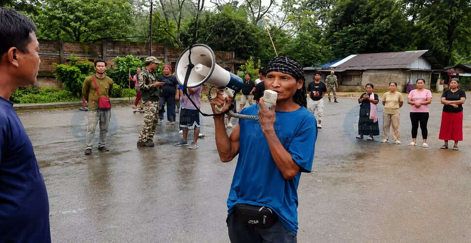 मणिपुर में कूकी-जो संगठनों द्वारा 48 घंटे का बंद, तनावपूर्ण स्थिति