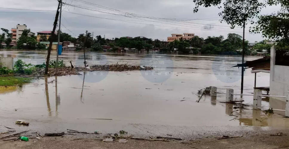 असम में बाढ़ की स्थिति गंभीर, राहत कार्य जारी