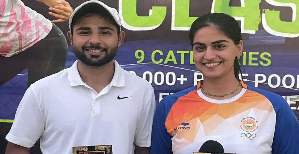 Aditya Nandal और Khushi Sachdeva ने Mixed Doubles खिताब जीता