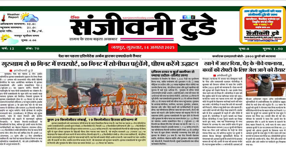 आज का ई-पेपर: 14 अगस्त 2025 का अंक