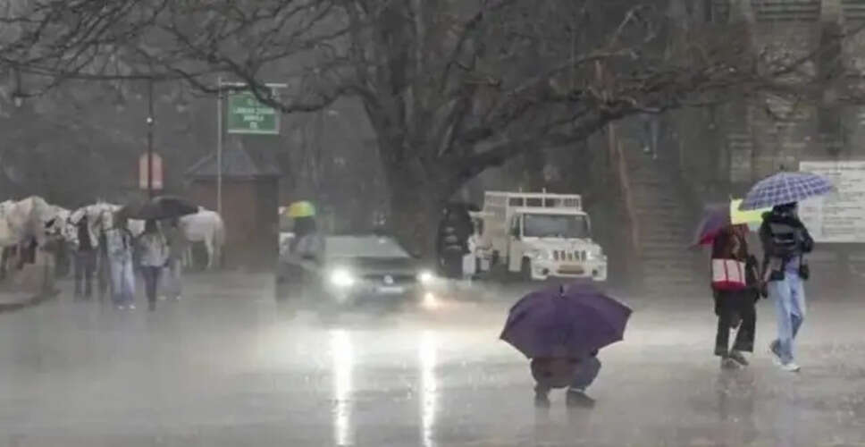 राजस्थान में मौसम में बदलाव: बारिश और आंधी का अलर्ट