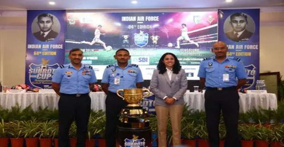 64वें सुभ्रतो कप फुटबॉल टूर्नामेंट की शुरुआत 106 टीमों के साथ