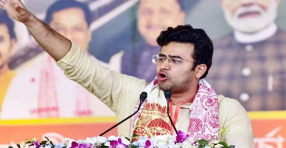 तेजस्वी सूर्या का कर्नाटक सरकार के अल्पसंख्यक बस्तियों के विकास पर सवाल उठाना