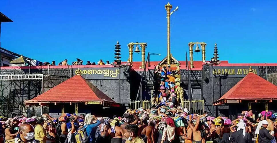 साबरीमाला मंदिर में मूर्तियों की सोने की परत में कमी पर SIT जांच का आदेश