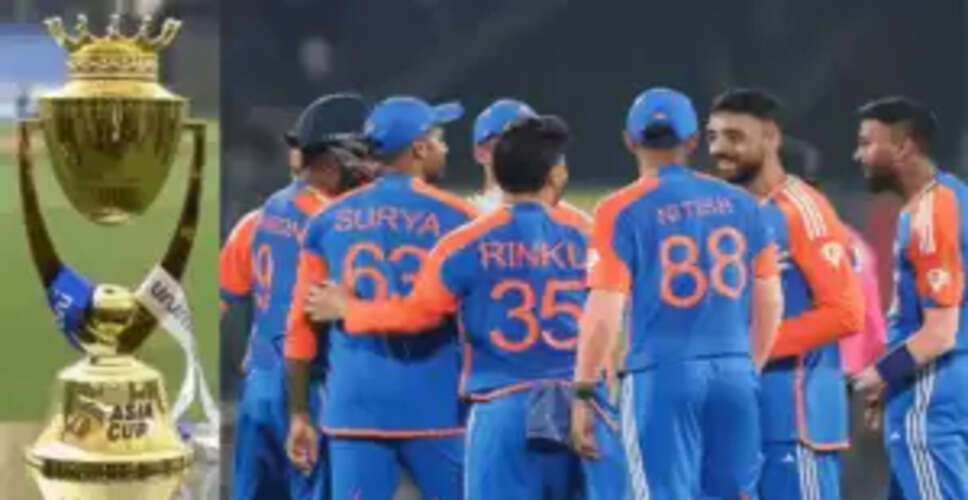एशिया कप 2025 के लिए टीम इंडिया की संभावित सूची में विवादित खिलाड़ी का नाम