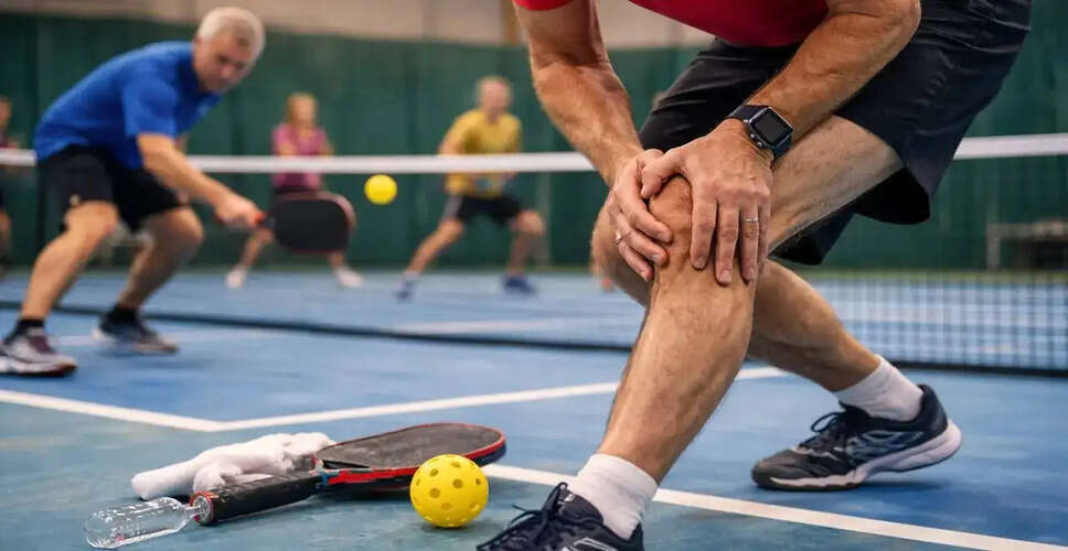 पिकलबॉल की बढ़ती लोकप्रियता और खिलाड़ियों के लिए चोटों का खतरा