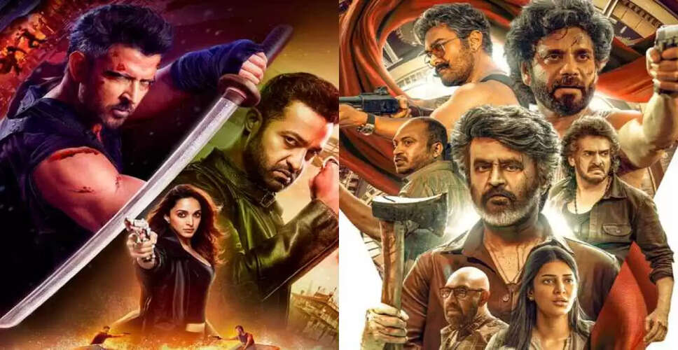 बॉक्स ऑफिस पर युद्ध: 'War 2' और 'Coolie' की टक्कर