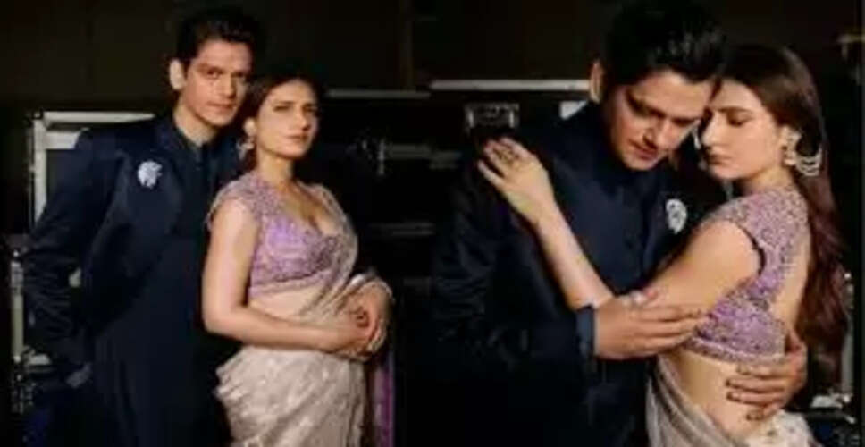 फिल्म 'गुस्ताख इश्क' में फातिमा सना शेख और विजय वर्मा की रोमांटिक जोड़ी