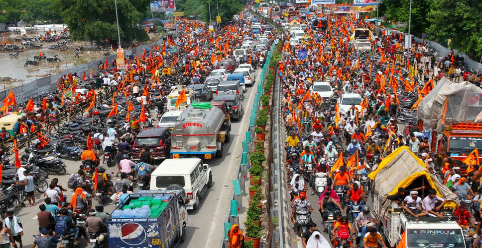 कांवड़ यात्रा 2025: सुरक्षा के विशेष इंतजामों के साथ श्रद्धालुओं की यात्रा
