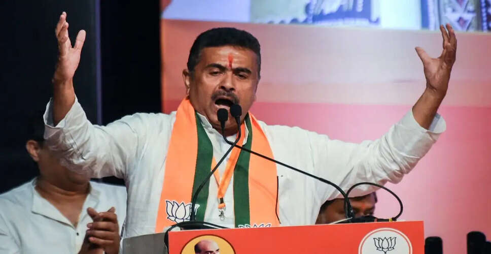 सुवेंदु अधिकारी बने भाजपा विधायक दल के नेता, बंगाल की राजनीति में नया मोड़
