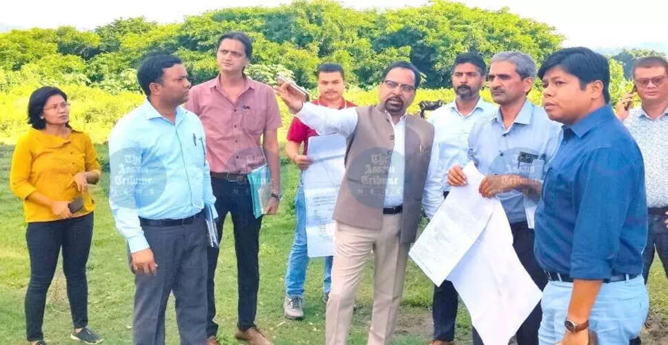 नमrup में AVFCCL परियोजना के विकास के लिए उच्च स्तरीय प्रतिनिधिमंडल की बैठक