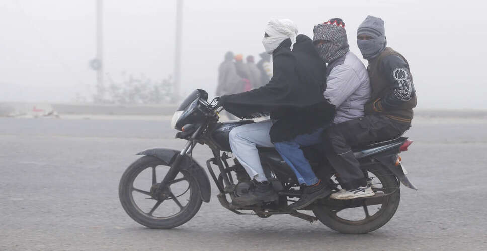 राजस्थान में शीतलहर का प्रकोप, माउंट आबू में तापमान शून्य पर